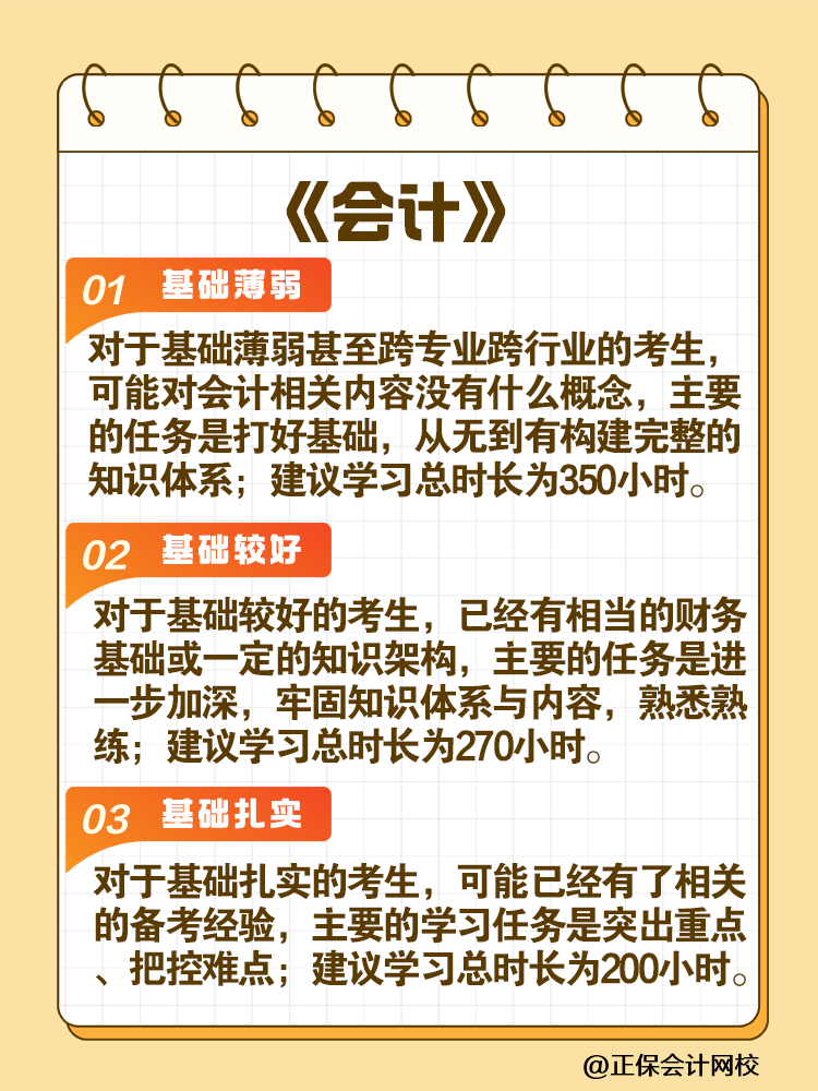 考生關注！2025年注會各科目建議學習時長